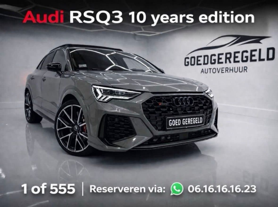 Audi RSQ3 10 years Edition